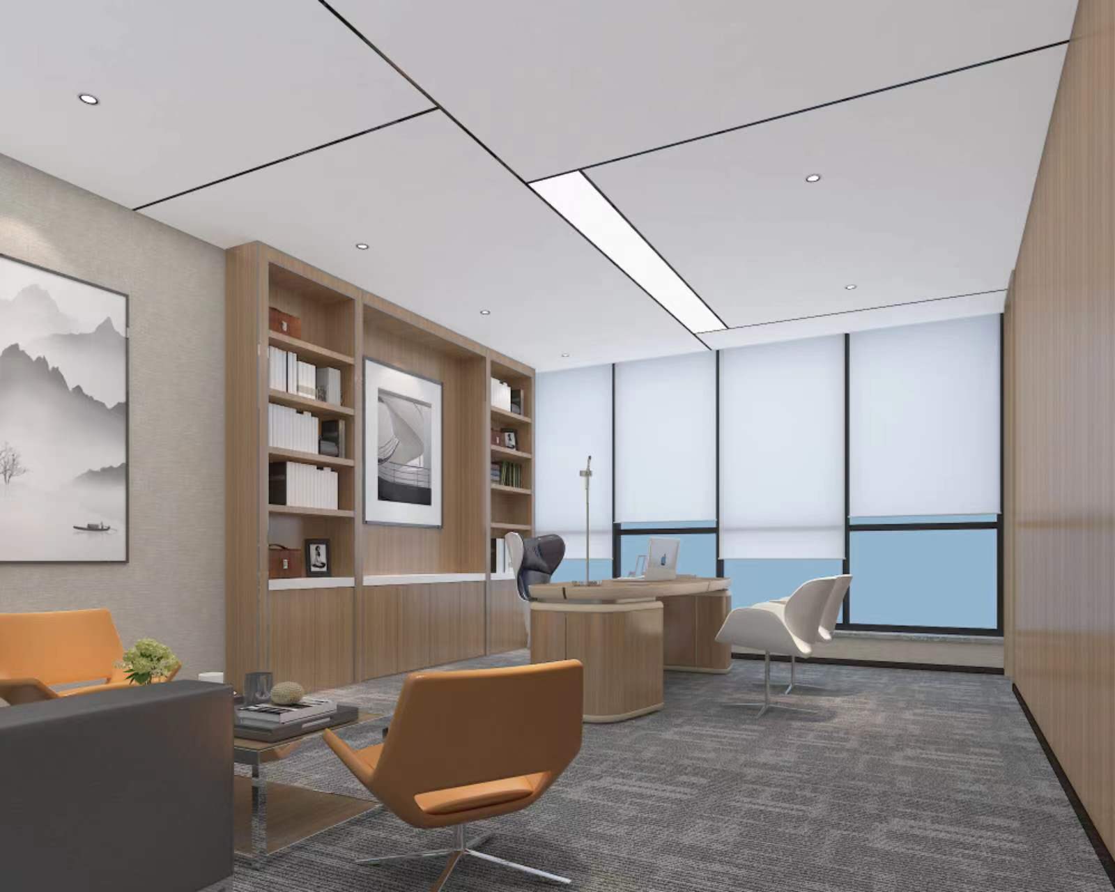 廠房辦公室裝修圖片